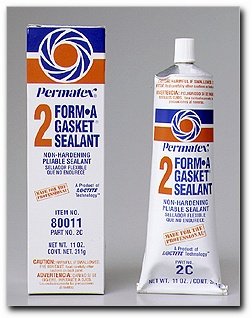 Permatex 80011 Form-A-Gasket #2 Sealant, 11 oz. Tube