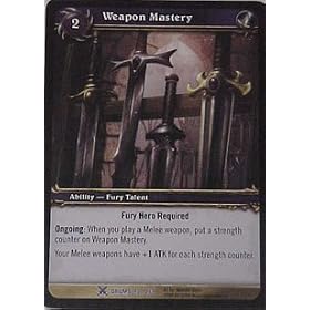 Weapon Mastery - Drums of War - Rare by World of Warcraft Cards