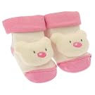 Baby Boy/Girl Bear Cotton Rich Socks / Booties (1 Pair)