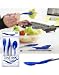 Dine Ink Pen Cap Eating Utensils - Funny novelty utensils