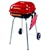Meco Model 4101 Square Utility Charcoal Grill, Red