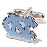 North Carolina Tar Heels NCAA Logo'd Executive Cufflinks w/ Jewelry Box