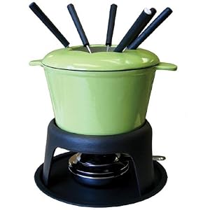 Le Cuistot Fondue Set 6.25 Inches - Fashion Green by 