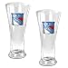 Philadelphia Flyers NHL 2pc 16oz Pilsner Glass Set - Primary Logo by Great American Products