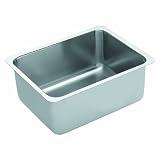 Moen 22356 Stainless Steel Single Bowl Kitchen Sink