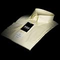 【POLO】 形態安定・ピンオックスフォード・ボタンダウンシャツ・イエロー　（長袖ワイシャツ） (M)