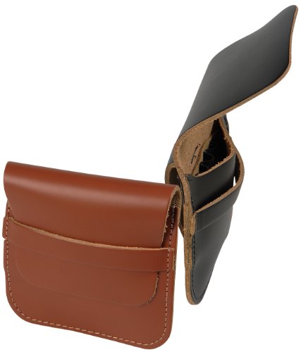 Levys Leathers EX40C Leather Rifle Cartridge Pouch (Walnut)