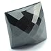 Sterling Silver and Onyx Square Single Stud Earring, THIS IS A SINGLE EARRING!