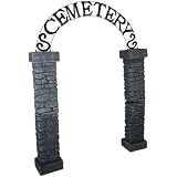 Spooky Halloween Styrofoam Cemetery Gate