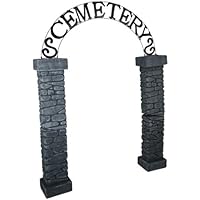 Spooky Halloween Styrofoam Cemetery Gate