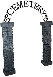 Spooky Halloween Styrofoam Cemetery Gate