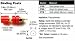 Electronics : Pomona 3750-2 Red Gold Plated Banana Jack Binding Post