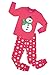 Girls Christmas Pajamas Snowman Cotton 2 Piece Pyjama Set Toddler Clothes Suit