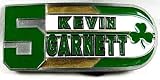 Kevin Garnett Boston Celtics Player Belt Buckle, NBA Basketball Buckle