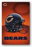 Chicago Bears - Logo Football Poster