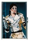 MICHAEL JACKSON GREAT PHOTO 3 ID CIGARETTE CASE WALLET