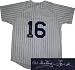 Whitey Ford signed New York Yankees Majestic Jersey