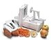 World Cuisine Tri-Blade Plastic Spiral Vegetable Slicer