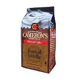 CAMERONS Whole Bean Coffee Tropical Vanilla 12 Ounce