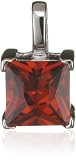 Rafaela Donata Argento Classico Damen-Anhänger  925 Sterlingsilber Zirkonia kirschrot 60800044