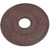 Japanese Cast Iron Trivet Arr Red Bamboo
