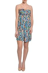 Jersey/Rayon/Spandex/Knit Zig Zag Evening Dress 