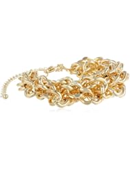 3 Row Curb Link Bracelet, 7"