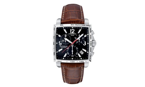 Certina Herren-Armbanduhr XS DS Podium Square Chronograph Leder C001.517.16.057.01 Preisvergleich