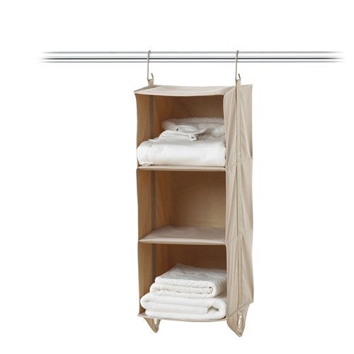 neatfreak 5614-ST 3 Shelf Hanging Closet Organizer ClosetMAX Storage Universal