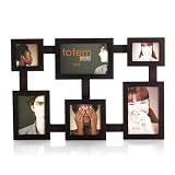 Melannco Six opening Espresso  Jointed Wood Frame