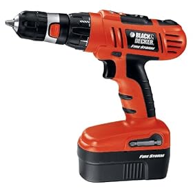 Black & Decker FSD182K-2 18-Volt FireStorm Cordless Drill Kit