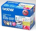 BROTHER インクカートリッジ LC09インク4色(BK, C, M, Y)パック LC094PK