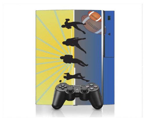 Football in the Dark Design PS3 Playstation 3 Body Protector Skin Decal Sticker