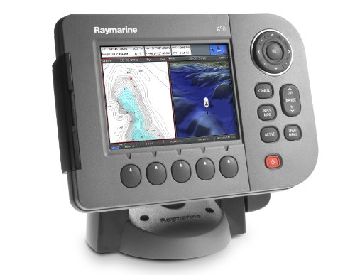 Raymarine A50 E62184 5-Inch Marine GPS Navigator and Chartplotter without Map