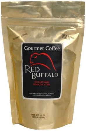 Red Buffalo Banana Foster Flavored Coffee, Whole Bean, 1 pound