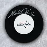 MIKE KNUBLE Washington Capitals SIGNED Hockey Puck