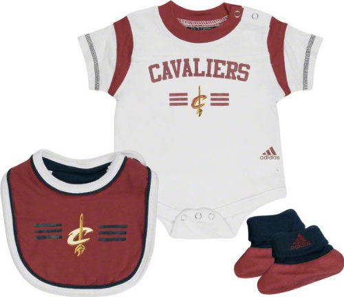 Cleveland Cavaliers Newborn Bib & Bootie Set