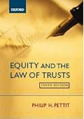 Equity and the Law of Trusts