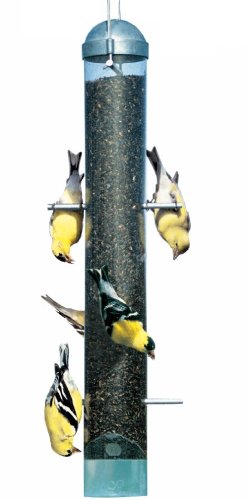 Perky Pet 398 Patented Deluxe Upside Down Thistle Feeder, 2 lb capacity