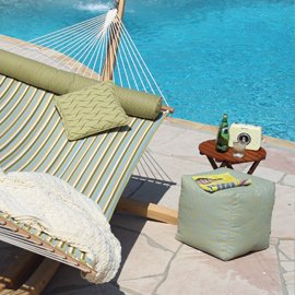 Comfort Cube - Nautilus Sail DuraCord fabric