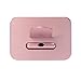 Charging Dock Station,Teslasz Aluminum Charging Dock Station Holder for Apple iPhone 5S iPhone 6S iPhone 6S Plus (Rose Gold)