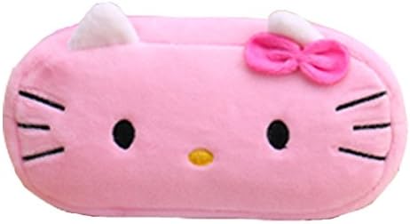 Pencil Pen Case MataMata Totoro Elephant Cute Pencil Holder Pencil Pouch Case for Kids (Hello Ketty)