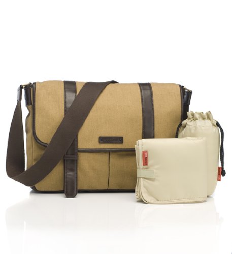 Storksak Aubrey Camel Diaper Bag