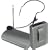 Dance: UK Wirefree Karaoke Microphone (PS2/PSone)