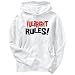 Hoodie Mens White 