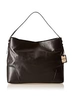 Borbonese Bolso asa al hombro (Negro)