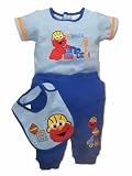 3 Piece Elmo Construction Outfit