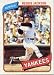 1980 Topps Reggie Jackson Baseball Card #600 - Shipped In Protective Display Case!