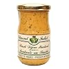 Basil Mustard Fallot French Dijon Moutarde au Basilic, 7 oz, Three
