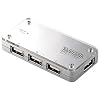 ELECOM 4ポートUSB2.0ハブ U2H-H4SSV